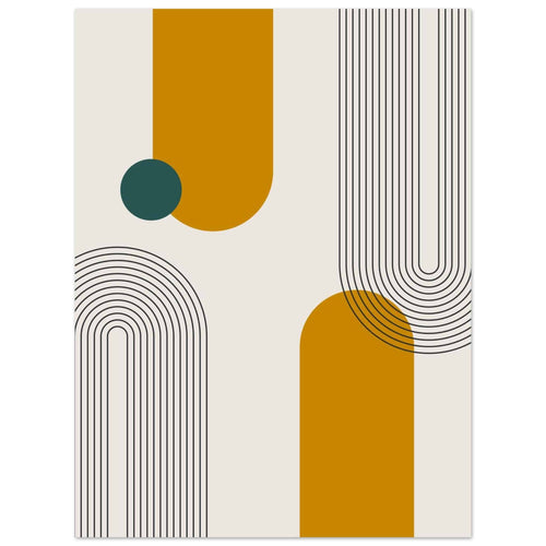 Artfulprints  Boho – Path and form   poster 30x40 cm - vtwonen shop