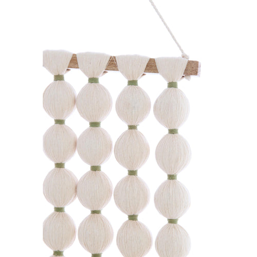 Light & Living wanddecoratie Ward - wit - 60x4x76cm