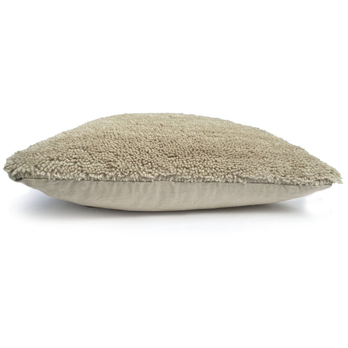 Malagoon kussen Tufted - cocoon beige - 50x50cm 100%wol