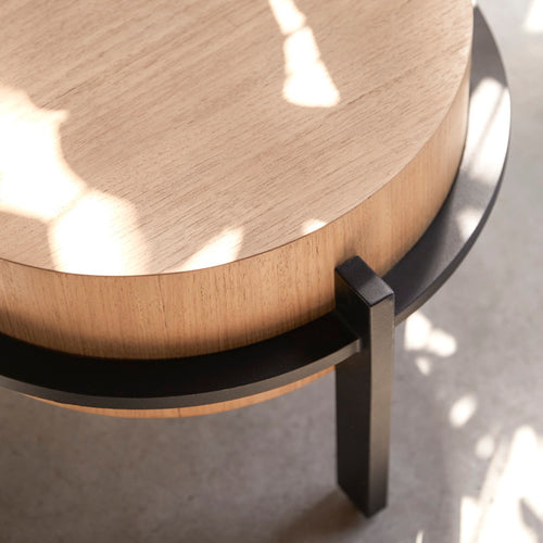 Tikamoon Teakhouten bijzettafel - Naturel - vtwonen shop