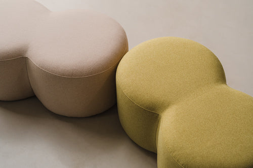 noo.ma UMBO Poef - Yellow Pear - vtwonen shop