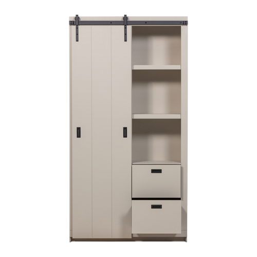 vtwonen schuifdeurkast Barn - Grenen - Dust - 230x122x37