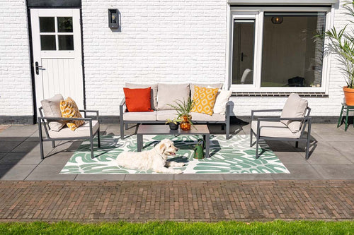 Springs loungeset - 4-dlg.- carbon black - desert sand - vtwonen shop