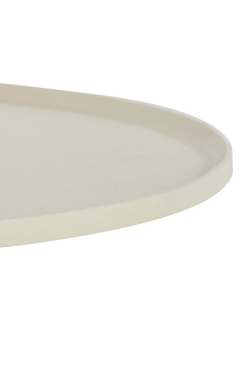 Light & Living schaal MAES - Ø30x1.5cm - wit - vtwonen shop