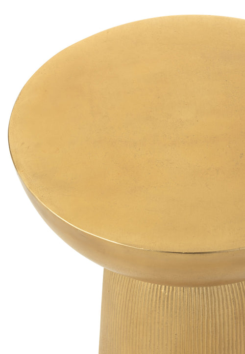 J-Line bijzettafel Louane - aluminium - goud