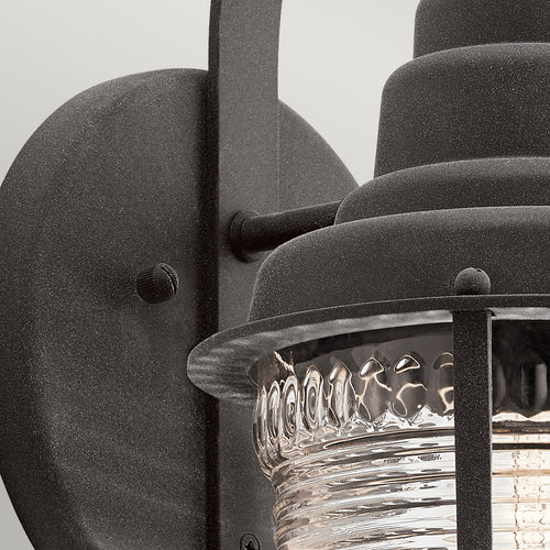 Chance Harbor Kichler Outdoor 1-lichts wandlantaarn verweerd zink IP44