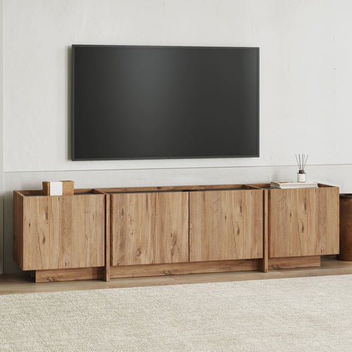 Calicosy - TV-meubel ARVEN - beige 180x90x75 cm
