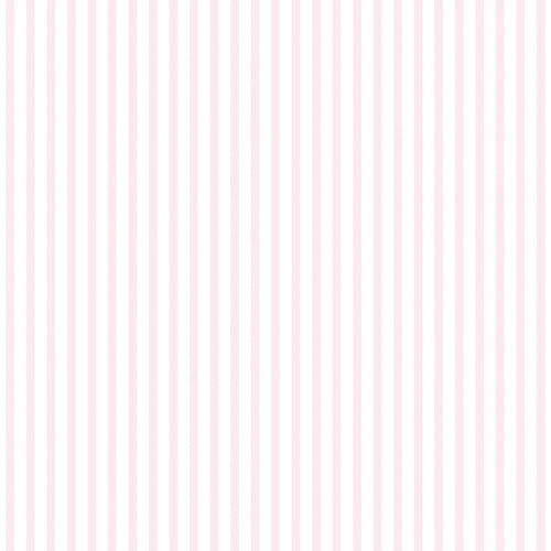 Sanders & Sanders behang strepen licht roze en wit - 53 cm x 10 m - 640475