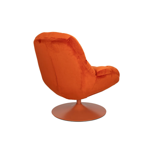Housecraft Living Beefy Fauteuil Draaibaar Oranje