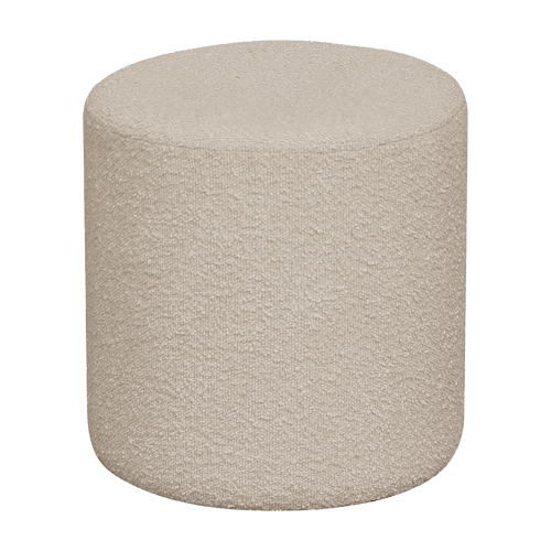 Artichok Jip Ronde Poef Bouclé Stof 34 x 36 cm - Beige – vtwonen Artichok Jip Ronde Poef Bouclé Stof 34 x 36 cm - Beige – vtwonen