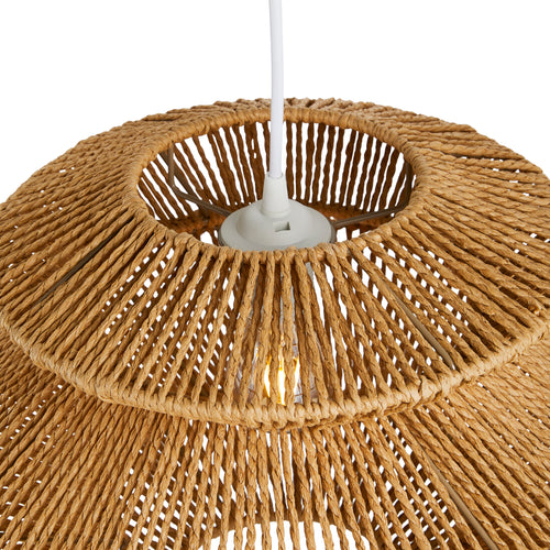 Lighto | Hanglamp Rotan Naturel Ø40 cm | Ember - vtwonen shop