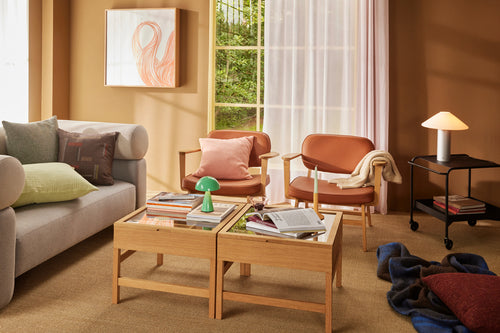 Hübsch kussen Alive - katoen - 50x50cm - vtwonen shop