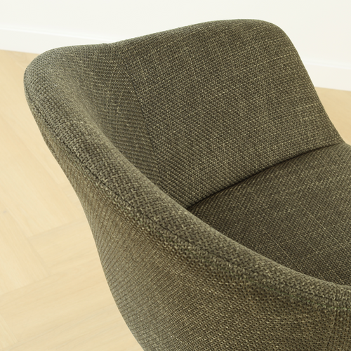 Nolon Nino-Otis barkruk forestgroen - zwart onderstel - 65 cm - vtwonen shop