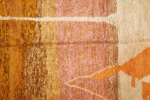 AFK Living vloerkleed Berber - handgemaakt - Wol - 80 x 240 cm