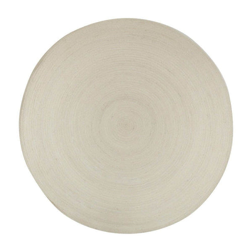 Interieur05 Rond wollen vloerkleed Gapo wit - 220 x 220 cm - vtwonen shop