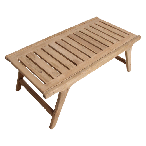 Raw Materials lage tuintafel Odin - Teakhout - vtwonen shop