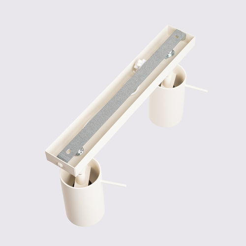 Sollux Lighting Plafondlamp RING 2 beige - 30x6x17cm