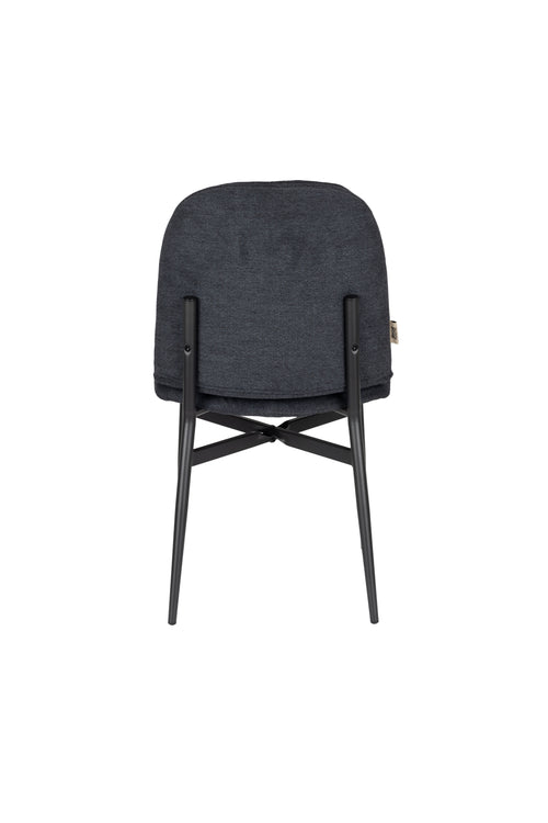 Dutchbone Jade Eetkamerstoelen Blauw - Set van 2 - vtwonen shop