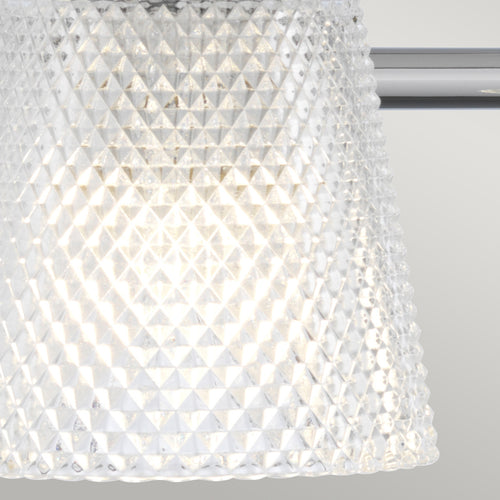 Hudson 4-lichts wandlamp gepolijst chroom IP44