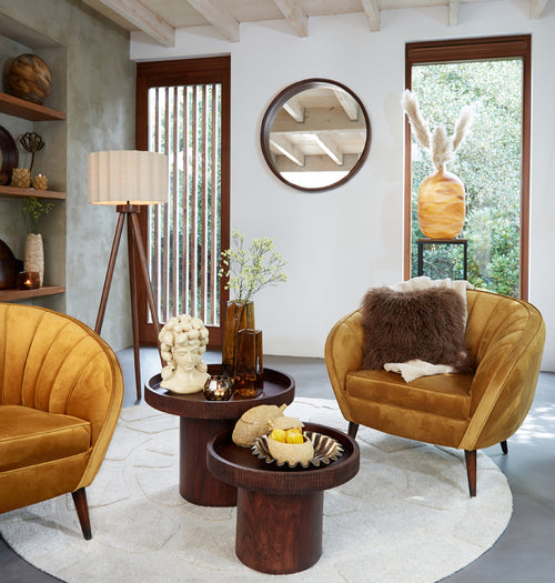 Light & Living vloerlamp ILIAS - Ø52x122cm - bruin - vtwonen shop