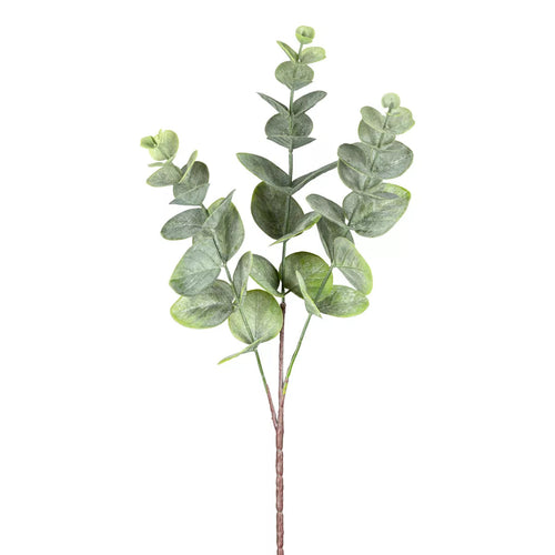Flourify - Kunstplant - Eucalyptus tak - 51 cm - Bundel van 6 stuks - vtwonen shop