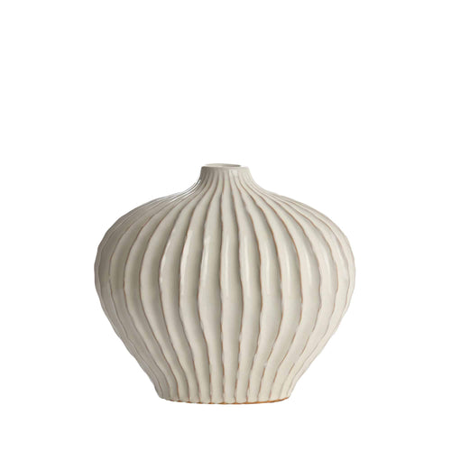 Light & Living vaas Lorito - wit - 35x21x30cm