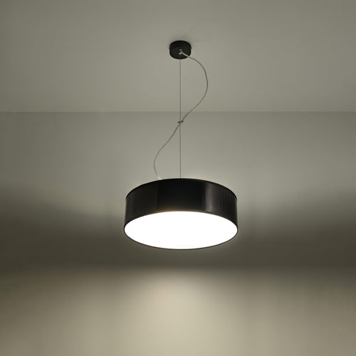 Sollux Lighting Hanglamp ARENA 35 zwart - 35x35x111cm