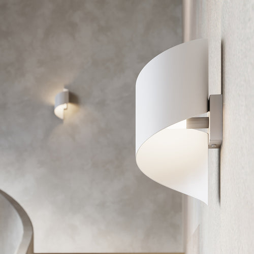 Sollux Lighting Wandlamp TALASSA wit - 15x13x31cm