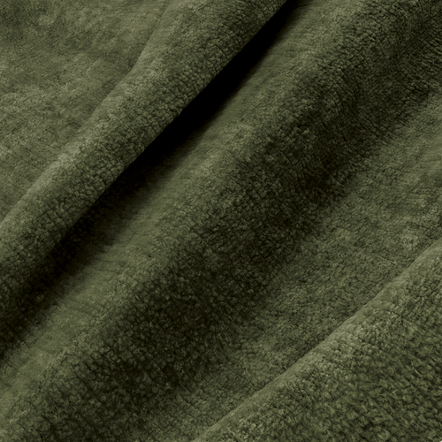 Premium Interiors - Bank CHEER - gewaafd fluweel vintage groen 220cm