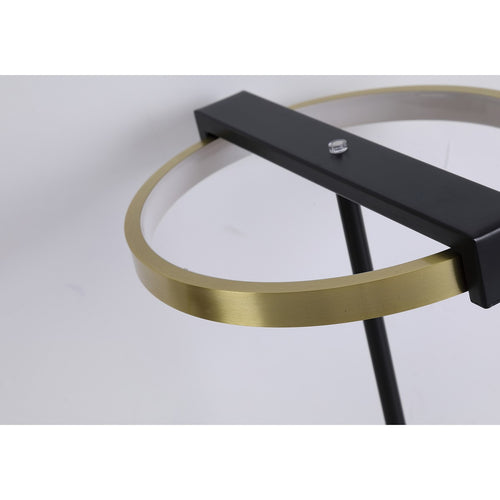 Searchlight Aerial LED tafellamp, goud en zwart metaal