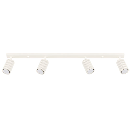 Sollux Lighting Plafondlamp KARBON 4L beige - 81x6,5x16,5cm