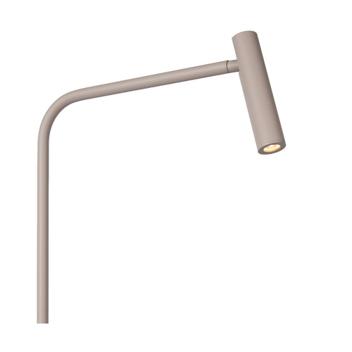 Atmooz vloerlamp Pomery - zand - 50 x 3,5 x H 146 cm - geïntegreerde led