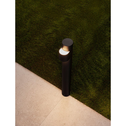 Merano Halifax Buitenpaal Zwart Aluminium LED 7.6W 460Lm 3000K IP54