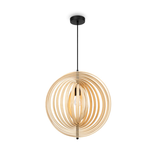 Maytoni - Hanglamp Roots - Zwart - Ø50 - vtwonen shop