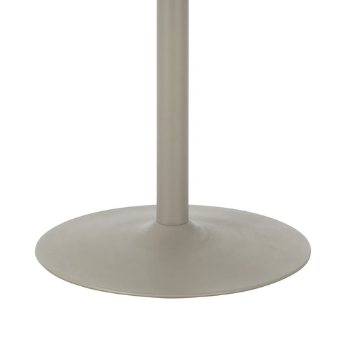 Artichok Richie houten eettafel beige - metalen onderstel - Ø120 cm