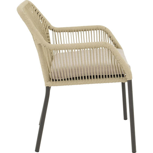 Lesli Living bistrostoel Akita - beige - 56x62x81cm