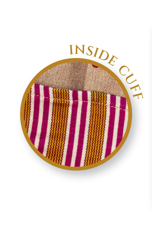 Pip Studio - Nisha Kimono Dames - Coco Flower - Zand - L - vtwonen shop