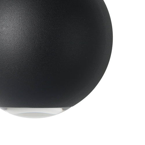 EGLO wandlamp buiten Abugo - led - 10.5 cm - zwart - vtwonen shop