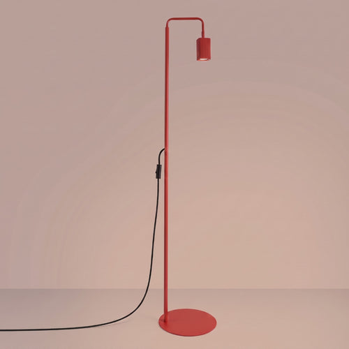 Sollux Lighting Vloerlamp RAYO 1 rood - 30x30x160cm