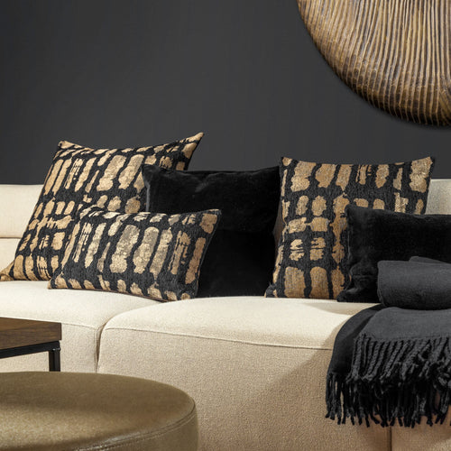 Hoii sierkussen Delphine - 45x45 cm - Organisch - Zwart - vtwonen shop