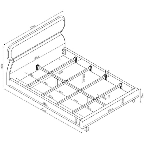 Kare Design Bed Noel
