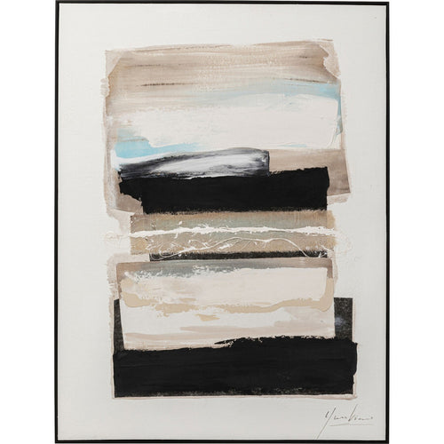 Kare Design Schilderij Lontano 90x120cm beige