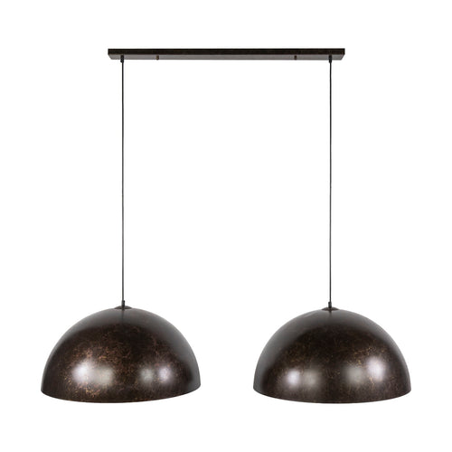 Giga Living Hanglamp Dome - Bruin Metaal - Ø60x150cm
