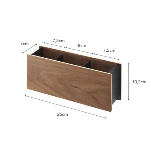 Yamazaki Bureau Organizer - Rin - Zwart - vtwonen shop