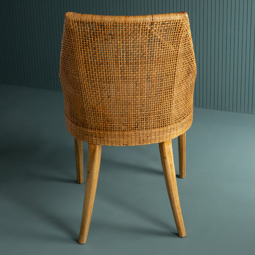 Signature - JULIE rotan eetkamerstoel - Naturel - 58x56x88 cm