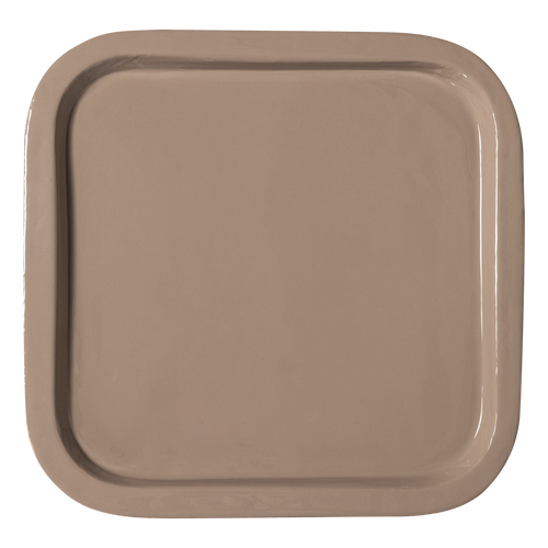 WOOOD dienblad Ikai - Metaal Hoogglans - Zand - 31x31x31