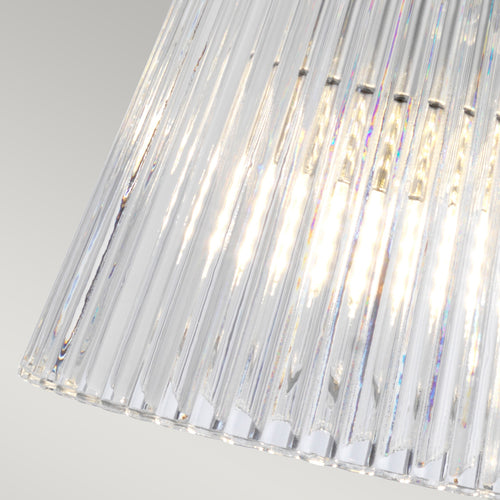 Addison 2-lichts wandlamp gepolijst chroom IP44