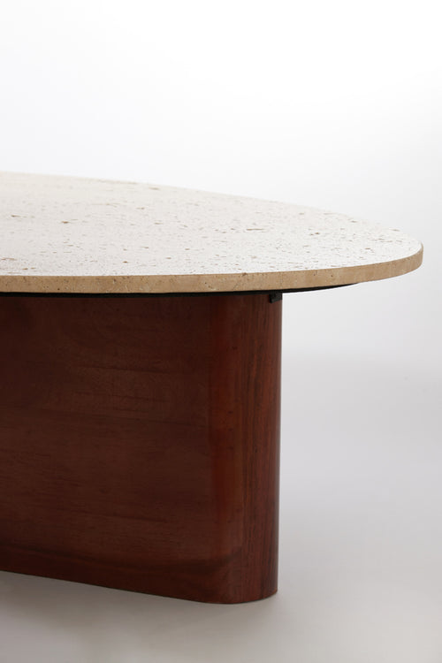 Light & Living salontafel MAHELONA - 90x72x31cm - bruin