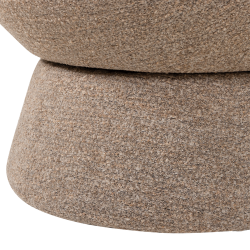 WOOOD draaifauteuil Shuffle - Melange - Bruin - 72x73x71 - vtwonen shop