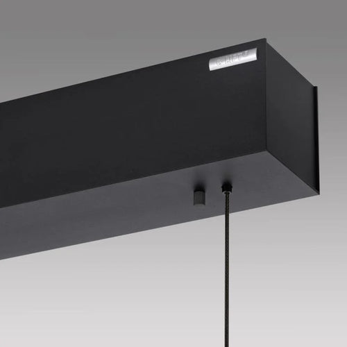 Neuhaus PURE hanglamp e-Lift - 2 lichts - 120  x 240   cm - zwart hout